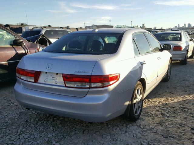 1HGCM66584A043669 - 2004 HONDA ACCORD EX 银色 照片 4