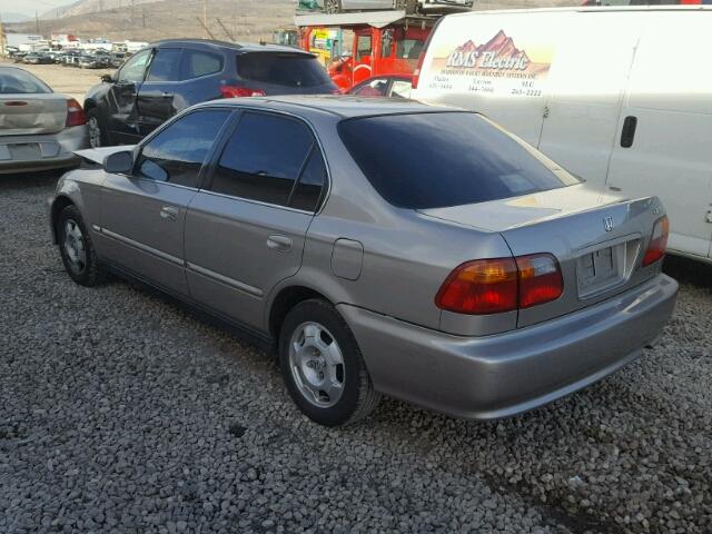 1HGEJ8646YL056662 - 2000 HONDA CIVIC EX BEIGE photo 3