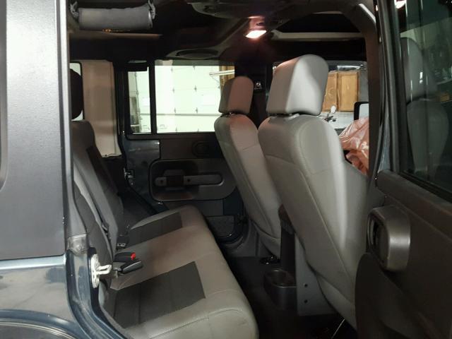 1J4GA39188L510108 - 2008 JEEP WRANGLER U CHARCOAL photo 6