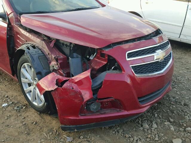 1G11E5SA5DF340961 - 2013 CHEVROLET MALIBU 2LT RED photo 9