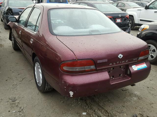 1N4BU31D9VC182292 - 1997 NISSAN ALTIMA XE BURGUNDY photo 3