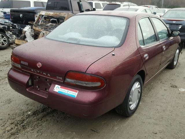 1N4BU31D9VC182292 - 1997 NISSAN ALTIMA XE BURGUNDY photo 4