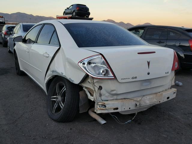 1G2ZG528454136624 - 2005 PONTIAC G6 WHITE photo 3