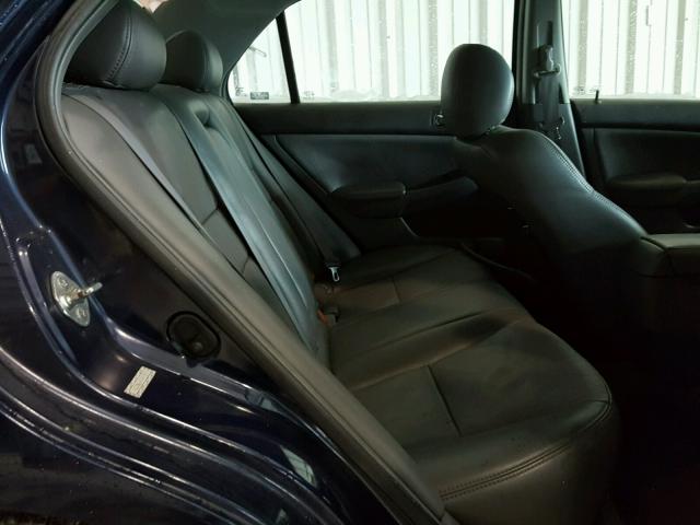 1HGCM563X7A019872 - 2007 HONDA ACCORD SE BLUE photo 6