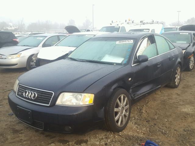 WAUCD64B94N101043 - 2004 AUDI A6 S-LINE BLUE photo 2