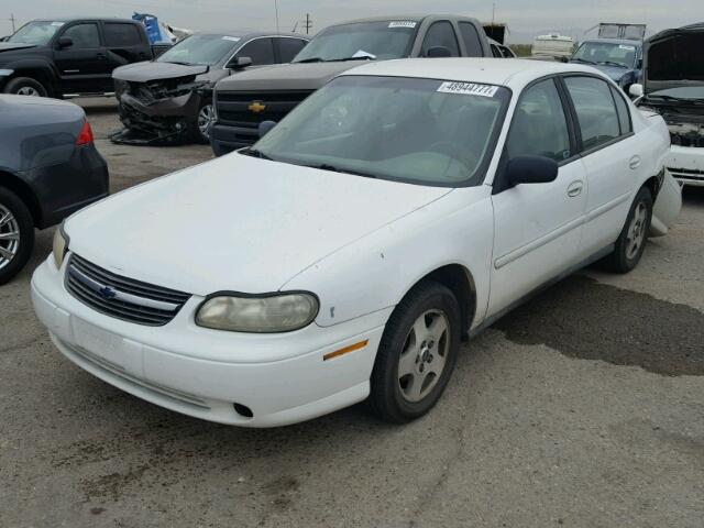 1G1ND52J33M733338 - 2003 CHEVROLET MALIBU WHITE photo 2