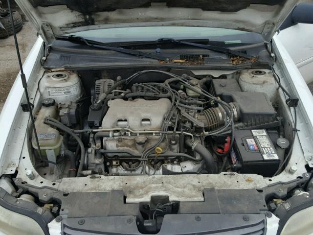 1G1ND52J33M733338 - 2003 CHEVROLET MALIBU WHITE photo 7