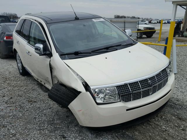 2LMDU68C78BJ07001 - 2008 LINCOLN MKX WHITE photo 1