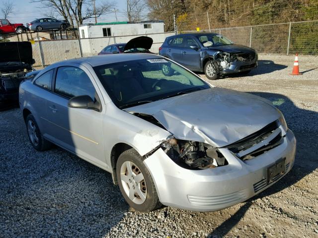 1G1AK15F377292433 - 2007 CHEVROLET COBALT LS SILVER photo 1