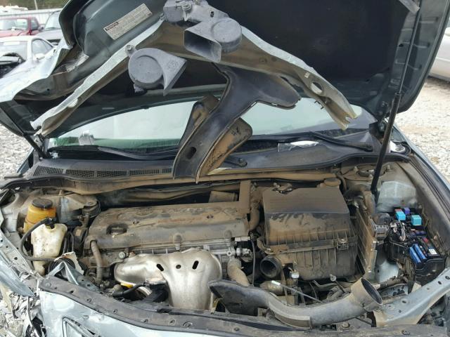 4T4BE46K59R127795 - 2009 TOYOTA CAMRY BASE BLUE photo 7