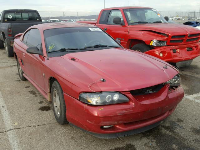 1FALP4045VF118882 - 1997 FORD MUSTANG RED photo 1