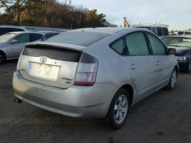 JTDKB20U857039189 - 2005 TOYOTA PRIUS SILVER photo 4