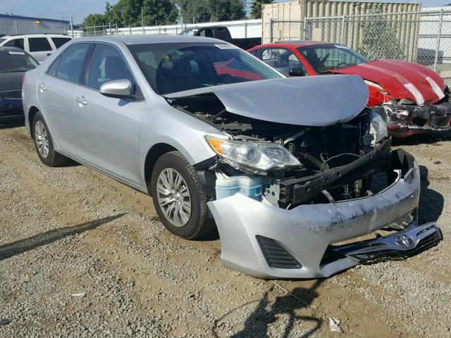 4T4BF1FK3ER405129 - 2014 TOYOTA CAMRY L SILVER photo 1