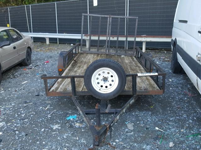 N0V1N48945018 - 2006 UTILITY TRAILER BLACK photo 2