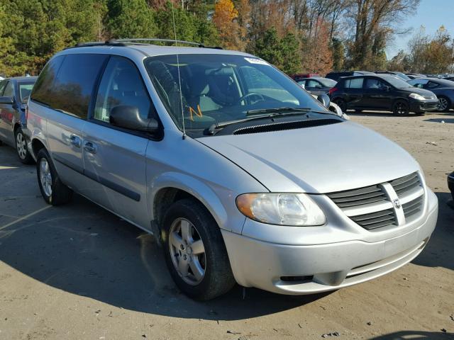 1D4GP45R25B229920 - 2005 DODGE CARAVAN SX GRAY photo 1