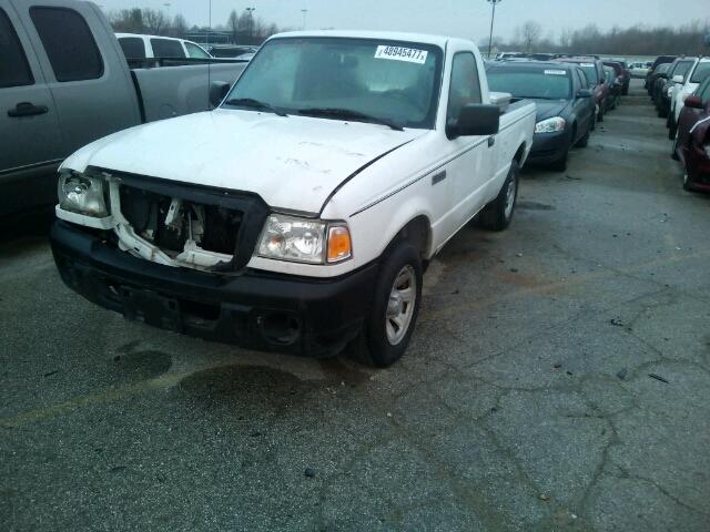 1FTYR10D98PA70388 - 2008 FORD RANGER WHITE photo 2