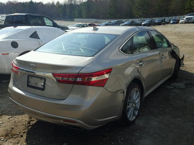 4T1BK1EB2EU119702 - 2014 TOYOTA AVALON BAS 银色 照片 4