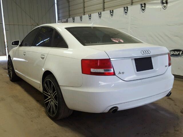 WAUAH74F78N052791 - 2008 AUDI A6 3.2 WHITE photo 3