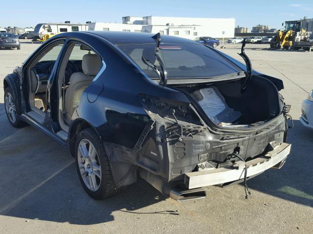 19UUA86259A025099 - 2009 ACURA TL BLACK photo 3