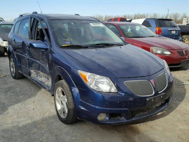 5Y2SL65808Z419698 - 2008 PONTIAC VIBE BLUE photo 1