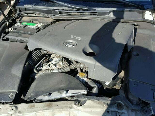 JTHBK262265018694 - 2006 LEXUS IS 250 TAN photo 7