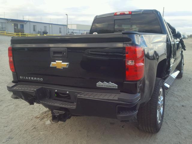 1GC1KXE85FF563878 - 2015 CHEVROLET SILVERADO BLACK photo 4