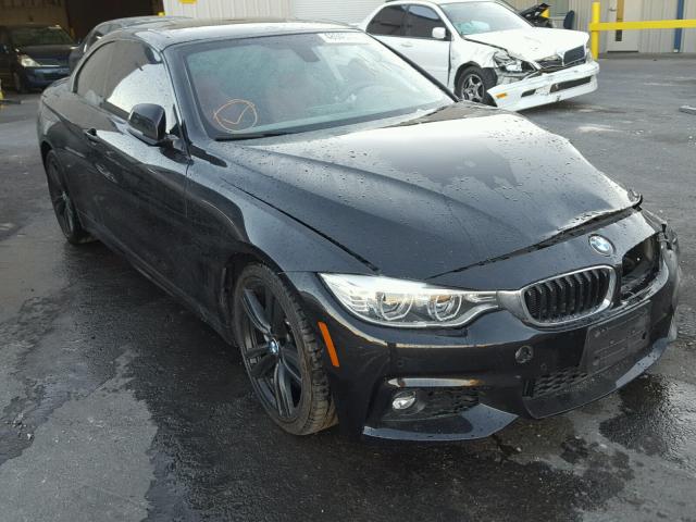 WBA3T3C58EJ877007 - 2014 BMW 435 I BLACK photo 1