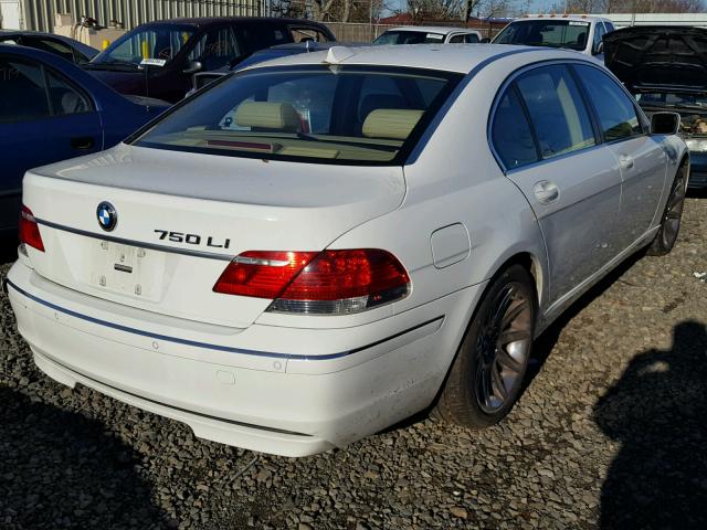 WBAHN83586DT34186 - 2006 BMW 750 LI GRAY photo 4