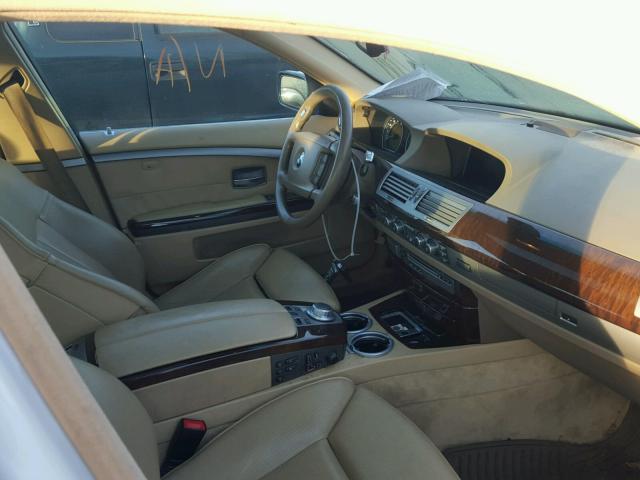 WBAHN83586DT34186 - 2006 BMW 750 LI GRAY photo 5