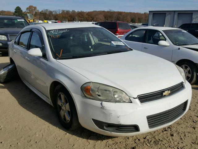 2G1WB5EKXA1218201 - 2010 CHEVROLET IMPALA LT WHITE photo 1