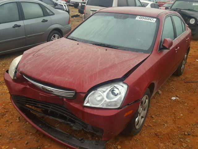 KNAGE123285224976 - 2008 KIA OPTIMA LX MAROON photo 2