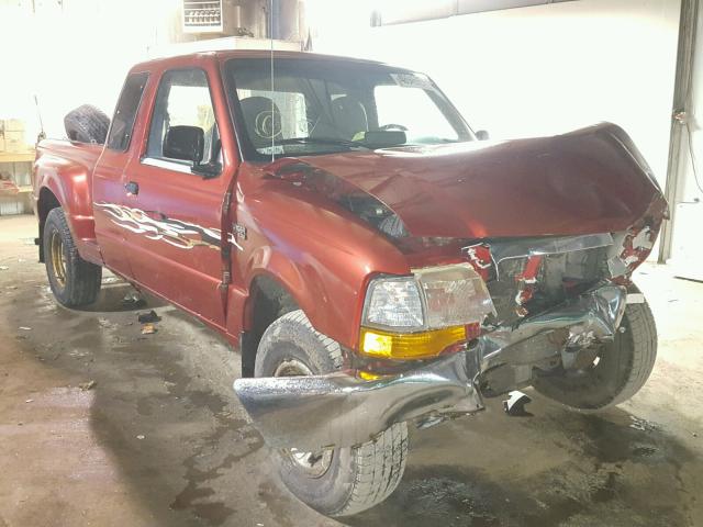 1FTYR14V2YTA26338 - 2000 FORD RANGER SUP RED photo 1