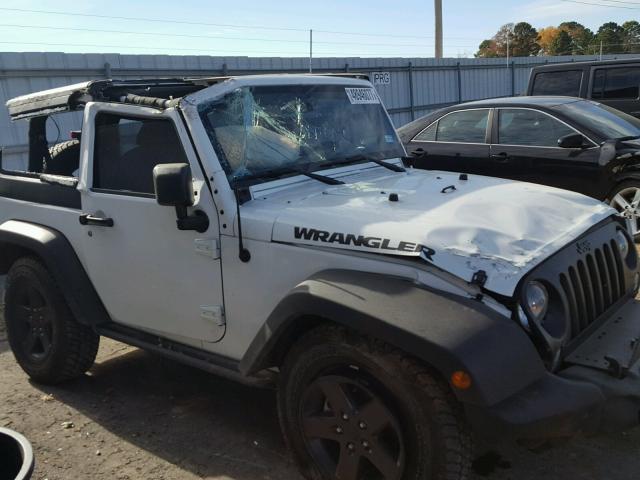 1C4AJWAG3GL164822 - 2016 JEEP WRANGLER S WHITE photo 9
