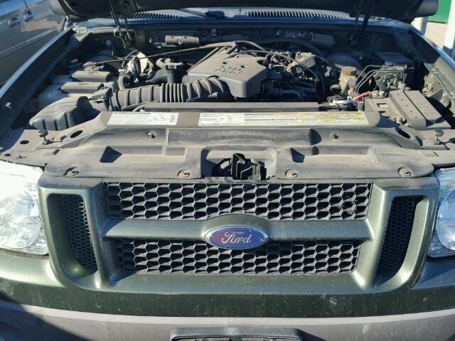 1FMZU77E42UB56300 - 2002 FORD EXPLORER S 绿色 照片 7