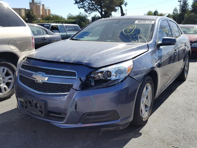1G11C5SA0DF166903 - 2013 CHEVROLET MALIBU 1LT BLUE photo 2