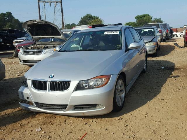 WBAVB135X6KR63494 - 2006 BMW 325 I SILVER photo 2