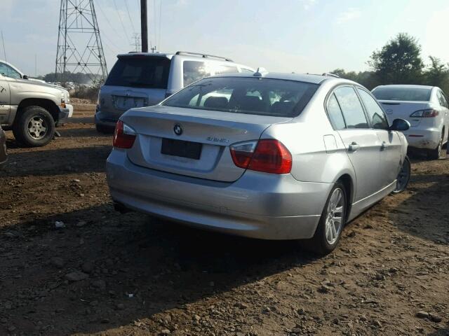 WBAVB135X6KR63494 - 2006 BMW 325 I SILVER photo 4