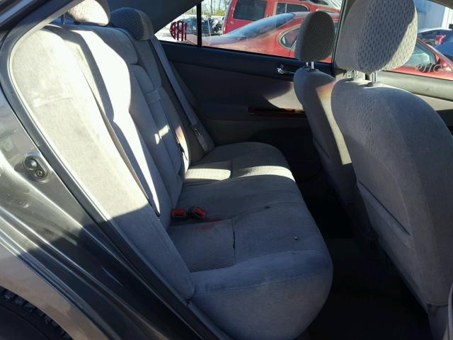 4T1BE32K53U687916 - 2003 TOYOTA CAMRY LE ნაცრისფერი ფოტო 6