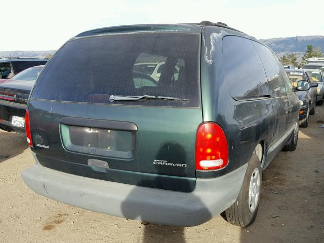 2B4GP24R3WR619315 - 1998 DODGE GRAND CARA GREEN photo 4