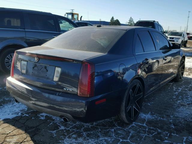 1G6DW677560115808 - 2006 CADILLAC STS BLUE photo 4