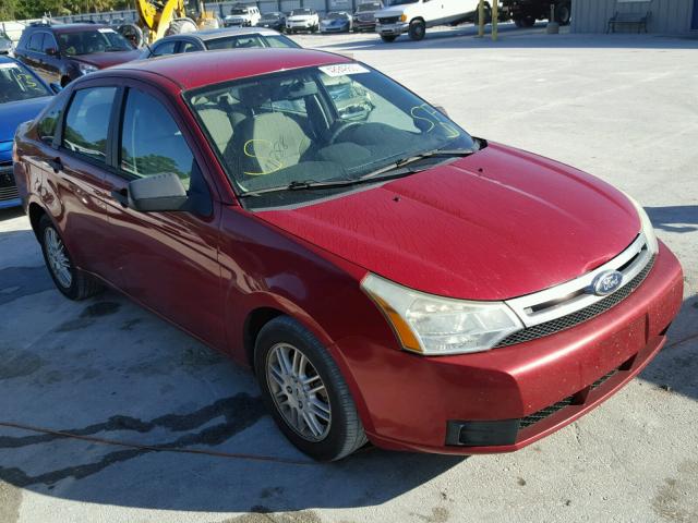 1FAHP3FN6BW110530 - 2011 FORD FOCUS SE RED photo 1