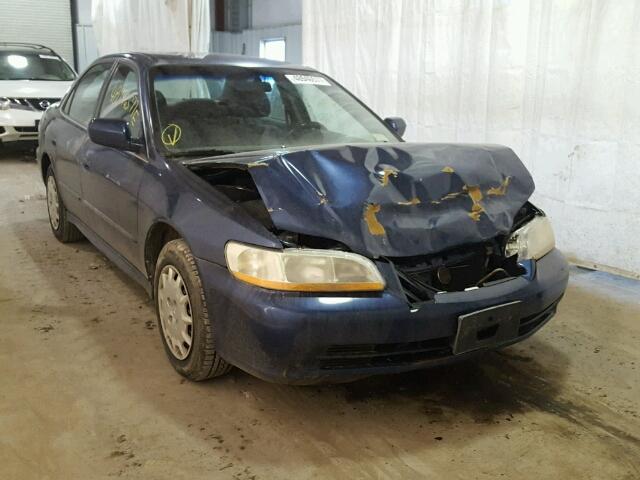 1HGCG66542A152960 - 2002 HONDA ACCORD LX BLUE photo 1