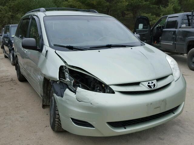 5TDKK4CC0AS330297 - 2010 TOYOTA SIENNA CE GREEN photo 1