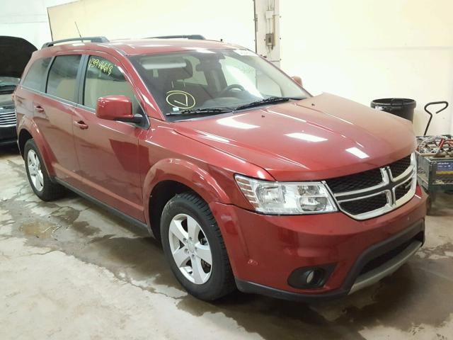 3D4PG1FG0BT541630 - 2011 DODGE JOURNEY MA MAROON photo 1