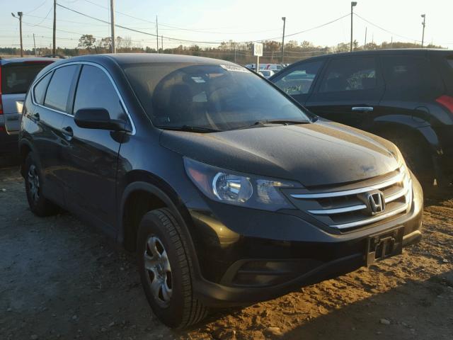 5J6RM4H35CL027970 - 2012 HONDA CR-V LX BLACK photo 1