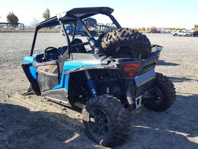 4XAVDE997FB960915 - 2015 POLARIS RZR XP 100 BLUE photo 3