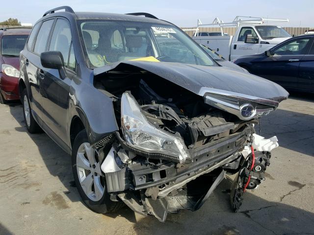 JF2SJABC8GH412103 - 2016 SUBARU FORESTER 2 GRAY photo 1