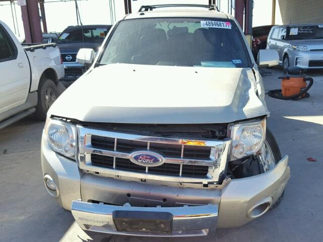 1FMCU0EGXBKB89671 - 2011 FORD ESCAPE LIM GOLD photo 9