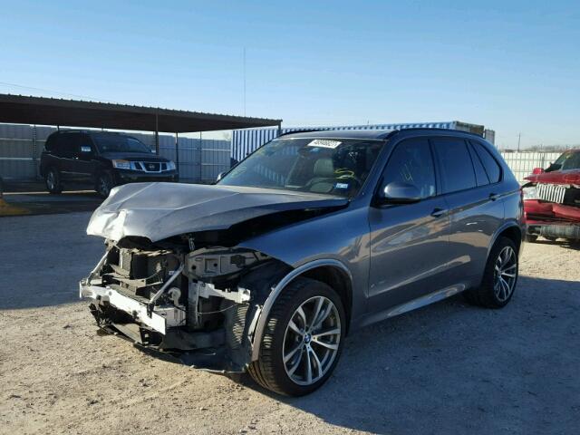 5UXKR6C54E0J73597 - 2014 BMW X5 XDRIVE5 GRAY photo 2