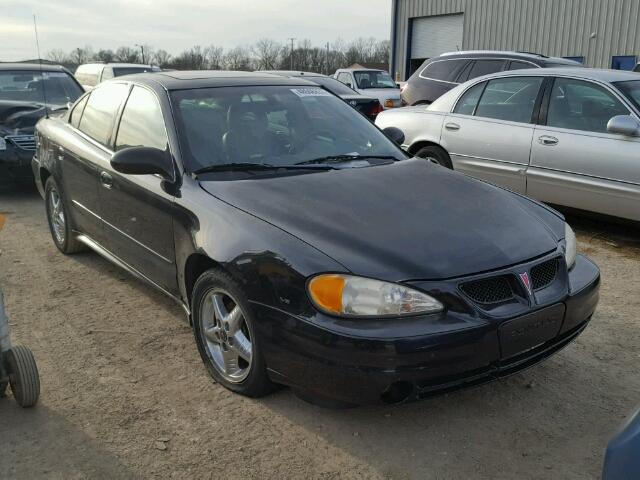 1G2NG52E33C218349 - 2003 PONTIAC GRAND AM S BLACK photo 1